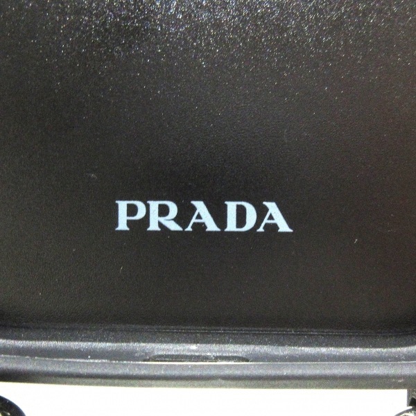 プラダ PRADA 携帯電話ケース/スマホカバー 1ZH191 - サフィアーノレザー×ラバー 黒 iPhoneケース/iPhone15pro 美品 財布の画像4