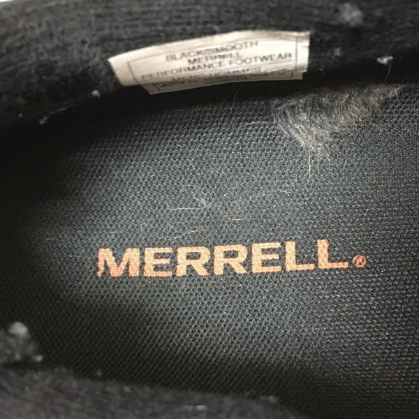 メレル MERRELL スリッポン US8 - レザー 黒 メンズ 靴_画像5