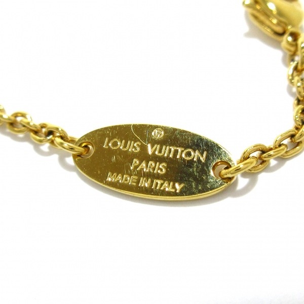 ルイヴィトン LOUIS VUITTON ブレスレット M00587 ブラスレLVアイコニック 金属素材 ゴールド×クリア TE2242 アクセサリー（腕）_画像5