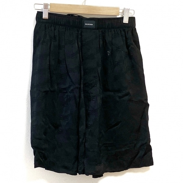  Balenciaga BALENCIAGA shorts size 44 M - black men's BB Logo total pattern bottoms 