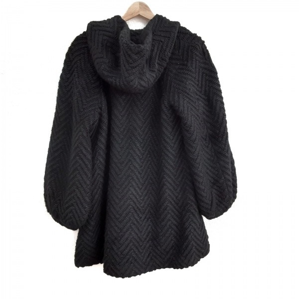  Tsumori Chisato TSUMORI CHISATO - black lady's long sleeve / knitted / autumn / winter coat 