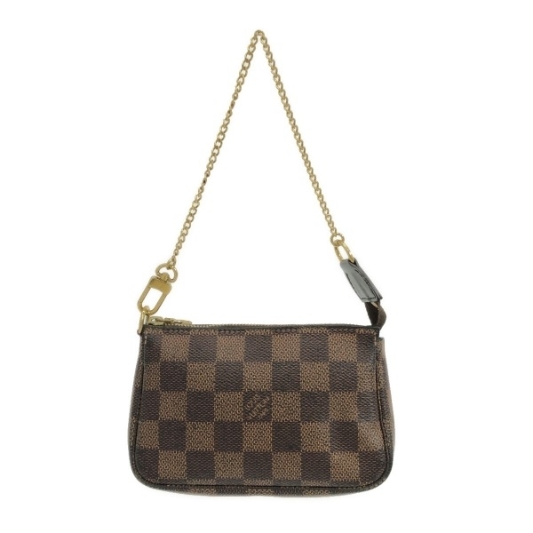 ルイヴィトン LOUIS VUITTON ハンドバッグ N58009 ミニポシェットアクセソワール ダミエ・キャンバス エベヌ SF2198 バッグ ダミエ_画像1