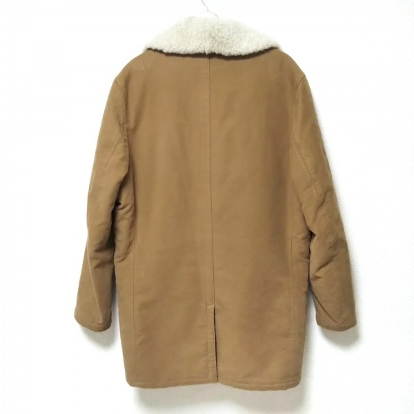  Dunhill dunhill/ALFREDDUNHILL size XL PGV240X-563150 - cotton Brown × ivory men's coat 