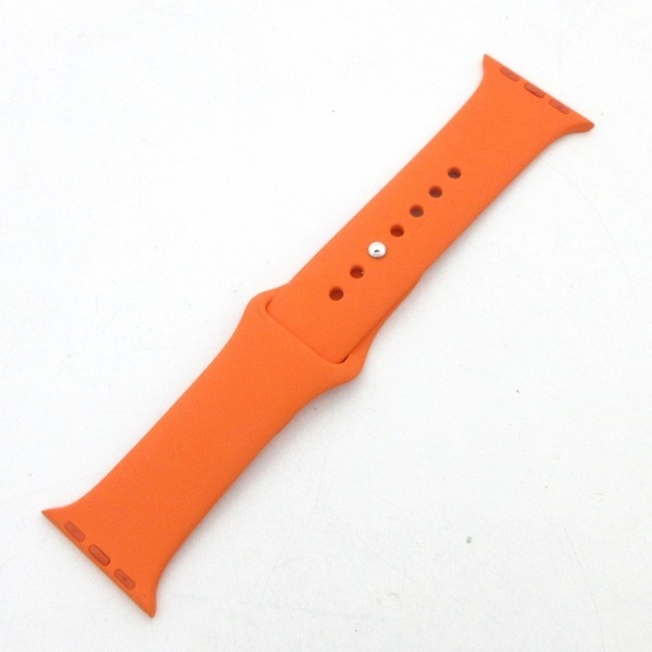 エルメス HERMES S/M - ラバー オレンジ 腕時計替えベルト/アップルウォッチ用替えベルト 小物_画像7