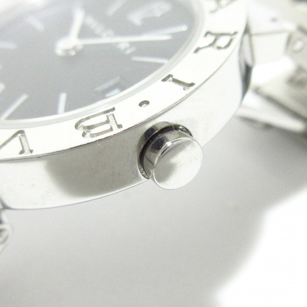 BVLGARI(ブルガリ) 腕時計■美品 ブルガリブルガリ BB26SSD レディース 黒の画像8
