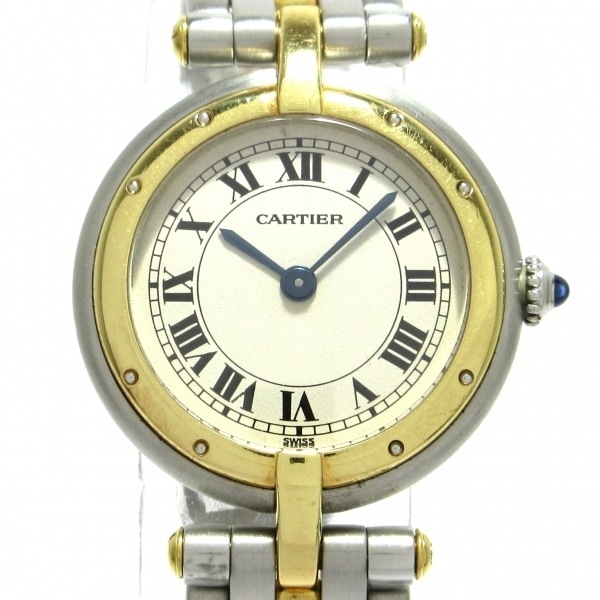 Cartier(カルティエ) 腕時計 パンテール ヴァンドームSM レディース SSK18YG/1ロウ アイボリー_画像1