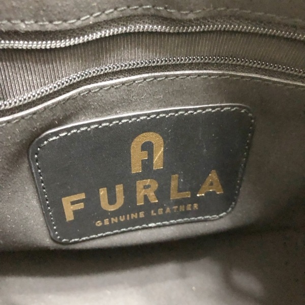 フルラ FURLA ショルダーバッグ - レザー 黒 バッグの画像8