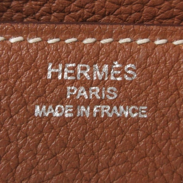 エルメス HERMES ハンドバッグ バーキン25 トゴ ゴールド シルバー金具/色塗りあり C バッグ_画像8