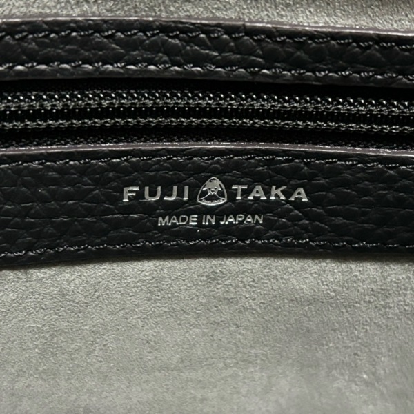 フジタカ FUJITAKA トートバッグ - レザー 黒 バッグの画像8