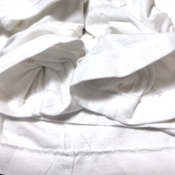 プレイコムデギャルソン PLAY COMMEdesGARCONS 半袖Tシャツ サイズM - 白×レッド×黒 レディース クルーネック/刺繍/ハート トップスの画像9