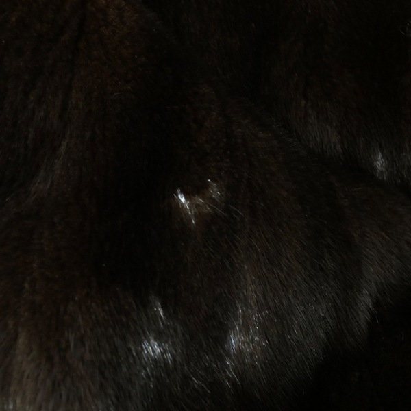 ブラックグラマ Blackglama サイズ15-75 - ミンク ダークブラウン レディース 毛皮/長袖/ネーム刺繍/冬 コートの画像8