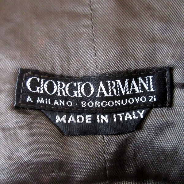 joru geo Armani GIORGIOARMANI the best - dark gray × gray men's tops 