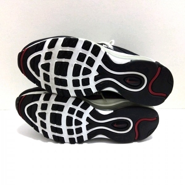 ナイキ NIKE スニーカー 312834-008 エアマックスプレミアム レザー×ポリエステル 黒 メンズ 靴の画像4