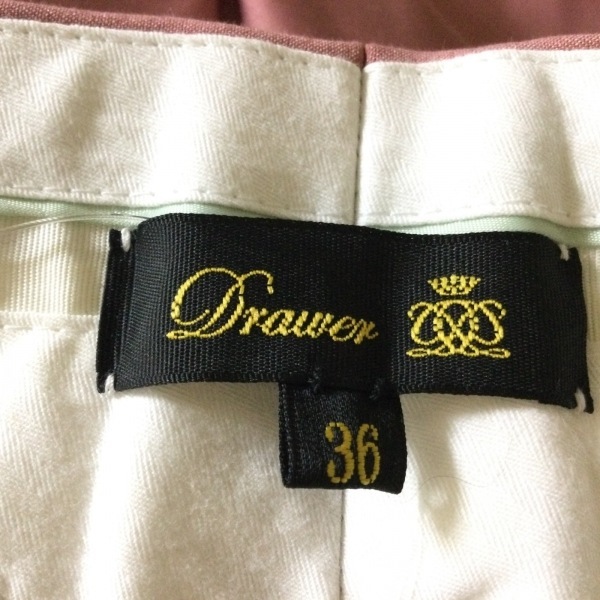 ドゥロワー Drawer パンツ サイズ36 S - ピンク レディース フルレングス ボトムスの画像3