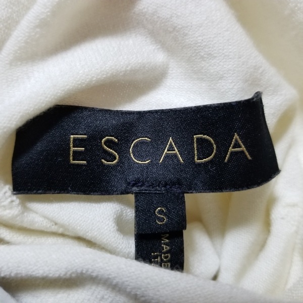エスカーダ ESCADA 長袖セーター/ニット サイズS - アイボリー レディース タートルネック トップス_画像3