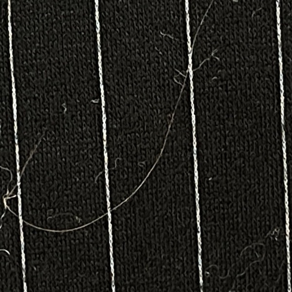 エムズグレイシー M'S GRACY パンツ サイズ38 M - 黒×白 レディース フルレングス/ストライプ ボトムス_画像6