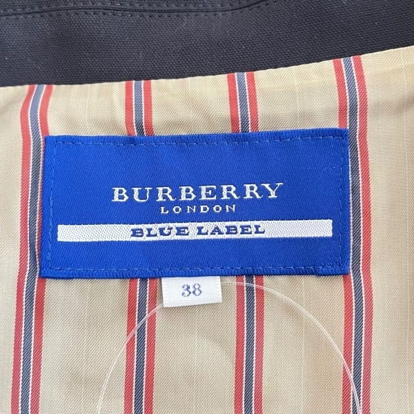 バーバリーブルーレーベル Burberry Blue Label ベスト サイズ38 M - 黒 レディース 美品 トップス_画像3