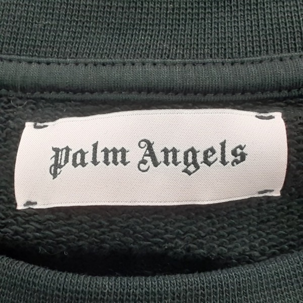 pa-m Angel sPalm Angels sweatshirt size M - black long sleeve beautiful goods tops 