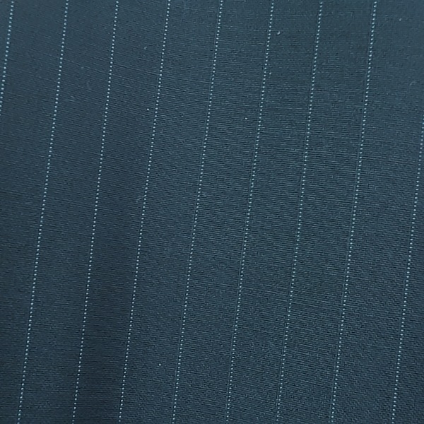 エムフィル M・Fil パンツ サイズ38 M - ダークネイビー×黒×ブルー レディース フルレングス/ストライプ ボトムス_画像6