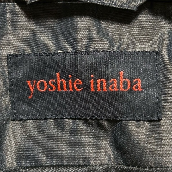 ヨシエイナバ YOSHIE INABA ダウンコート サイズ9 M - グレーベージュ レディース 長袖/冬 コート_画像3
