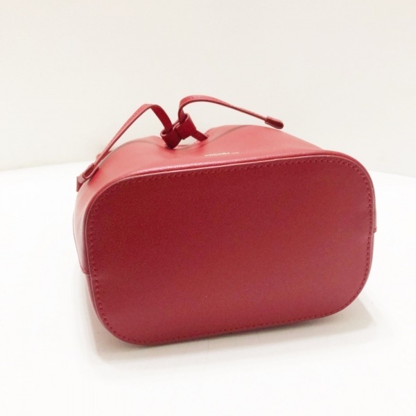  Agnes B agnes b shoulder bag leather red beautiful goods bag 