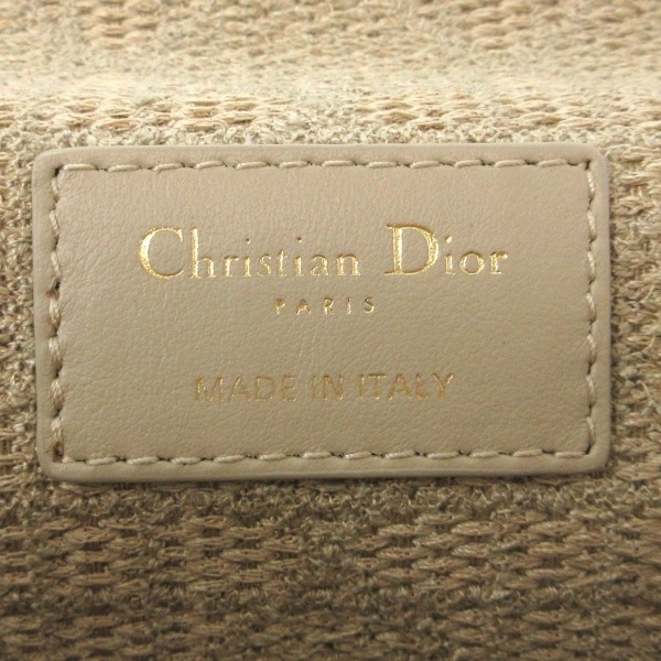 ディオール/クリスチャンディオール DIOR/ChristianDior ショルダーバッグ ディオール カロ ラージバッグ ジャガード ベージュ レディース_画像7