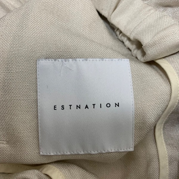 エストネーション ESTNATION ブルゾン サイズ38 M - アイボリー レディース 長袖/ジップアップ/秋/春 ジャケット_画像3