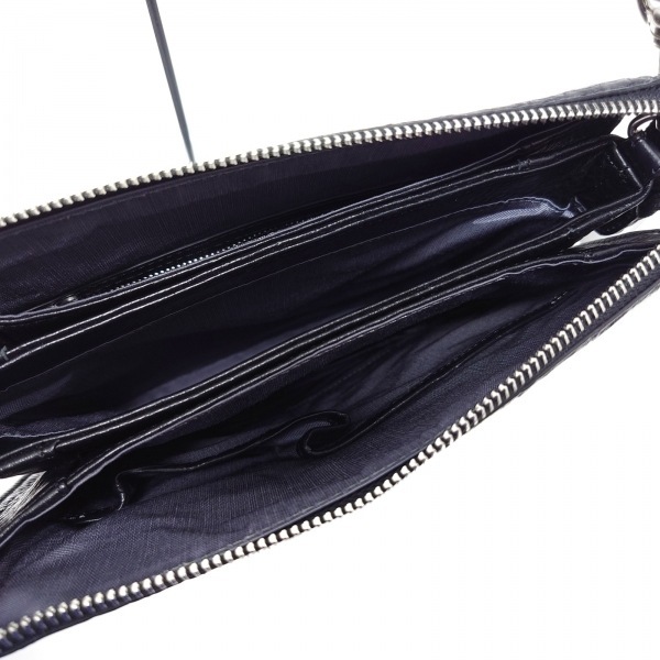  Pele reel soPelley Lusso shoulder bag - crocodile black bag 