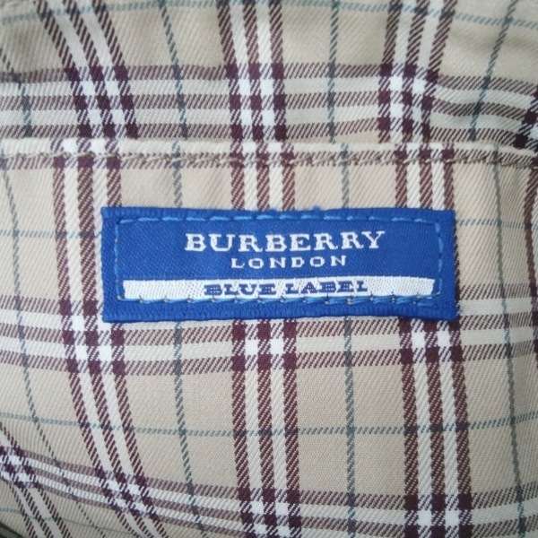 バーバリーブルーレーベル Burberry Blue Label ショルダーバッグ - レザー ピンク リボン/斜めがけ バッグ_画像8