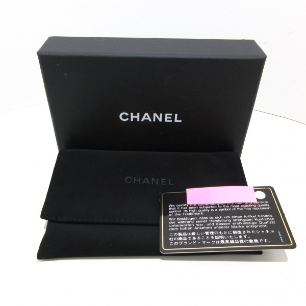 シャネル CHANEL コインケース AP0216 マトラッセ キャビアスキン 白 ラウンドファスナー/ゴールド金具 31番台 財布_画像6