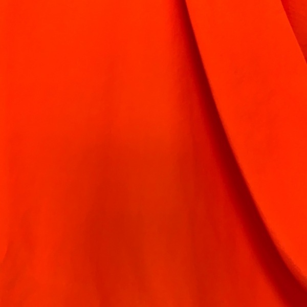 セリーヌ CELINE チュニック サイズ34 S - オレンジ レディース 半袖/シルク ワンピース_画像6