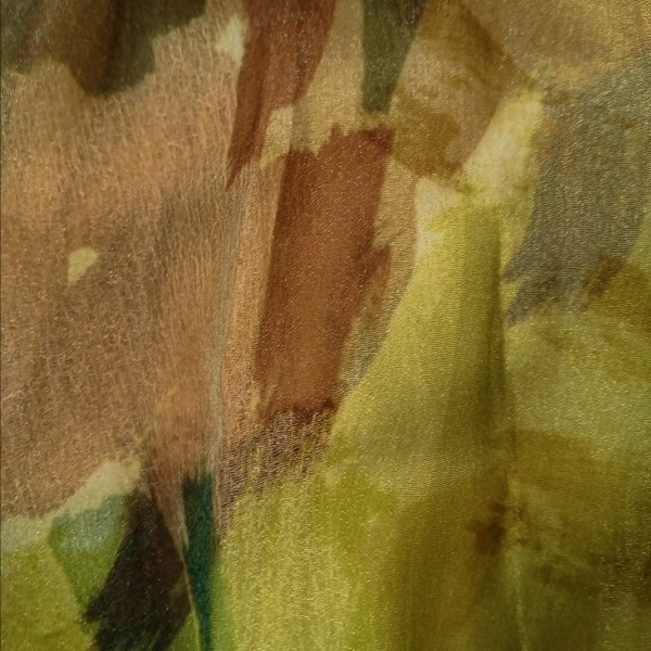 アメリ AMERI ロングスカート サイズM - ブラウン×マルチ レディース マキシ丈 美品 ボトムスの画像7