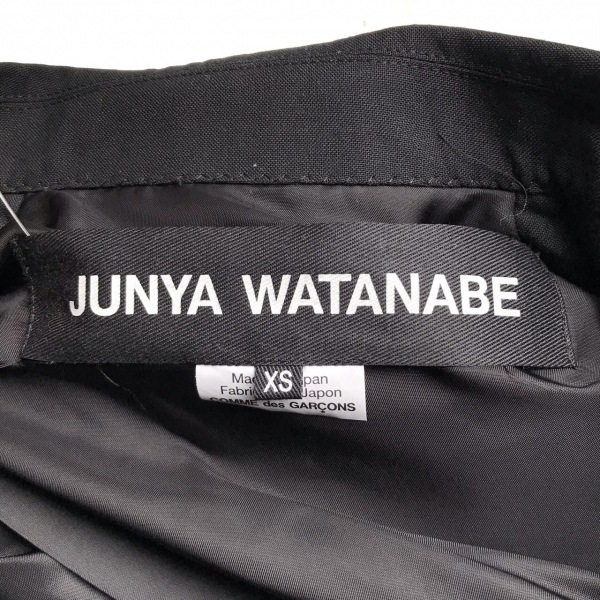 コムデギャルソンジュンヤワタナベ COMMEdesGARCONS JUNYA WATANABE サイズXS - 黒 メンズ 長袖/変形デザイン/ダブル/春/秋 美品_画像3