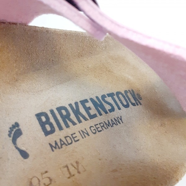 ビルケンシュトック BIRKEN STOCK サンダル 36 - レザー ピンク レディース 靴_画像5