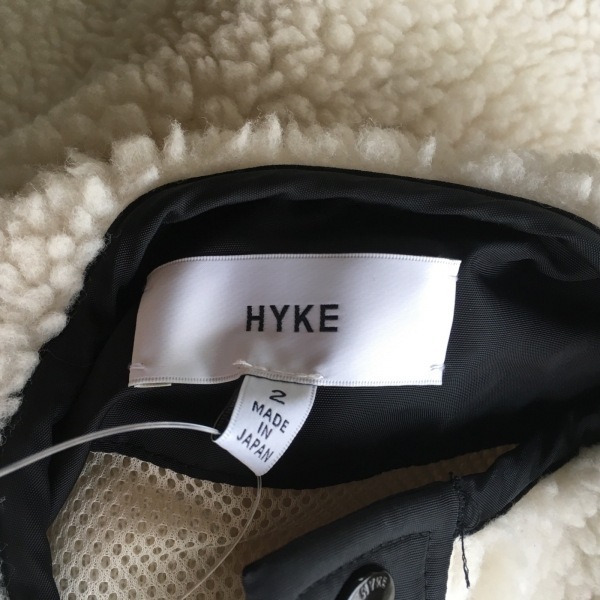 ハイク HYKE サイズ2 M - 白×黒 レディース 長袖/冬 コート_画像3