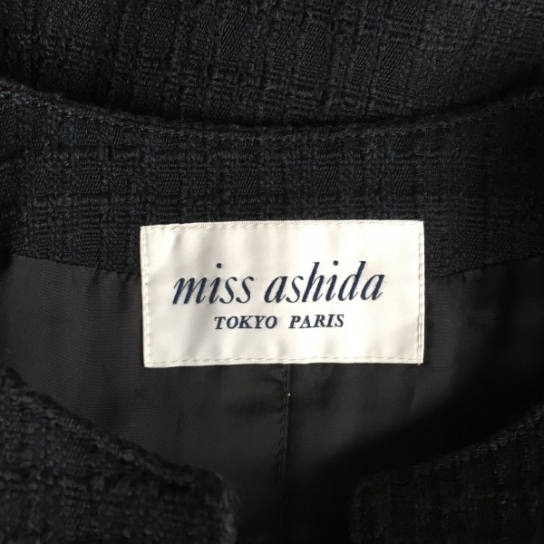 ミスアシダ miss ashida スカートスーツ - ダークネイビー レディース ビジュー レディーススーツ_画像3