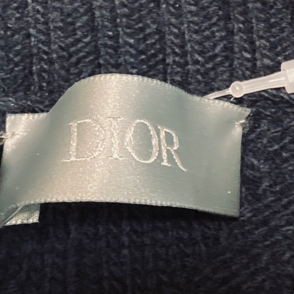 ディオール/クリスチャンディオール DIOR/ChristianDior 長袖セーター/ニット サイズXS 013M607AT495 - ウール、カシミヤ ダークネイビー_画像3