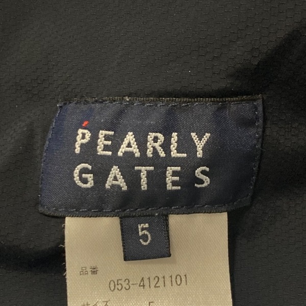 パーリーゲイツ PEARLY GATES ブルゾン サイズ5 XL - ダークネイビー メンズ トップスセット/春/秋/長袖 ジャケット_画像3