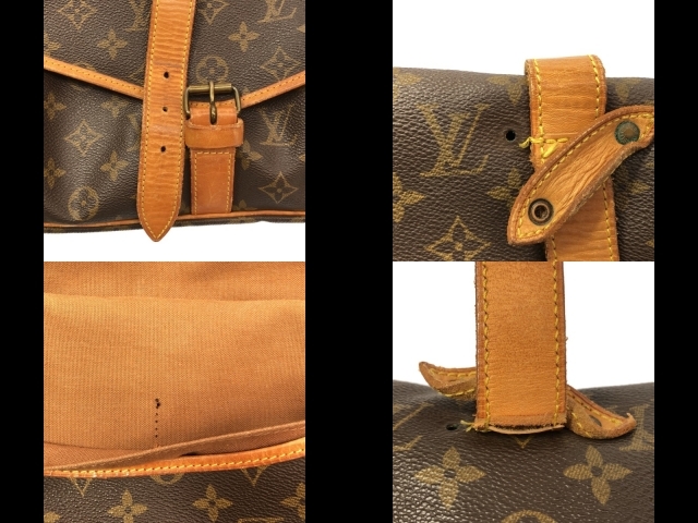 ルイヴィトン LOUIS VUITTON ショルダーバッグ M42254 ソミュール35 モノグラム・キャンバス - AR0940 バッグ モノグラム_画像10