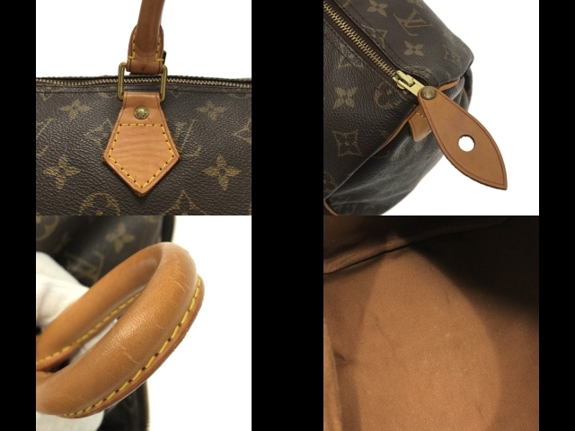 ルイヴィトン LOUIS VUITTON ハンドバッグ M41524 スピーディ35 モノグラム・キャンバス MB0041 バッグ モノグラム_画像10