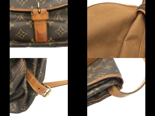 ルイヴィトン LOUIS VUITTON ショルダーバッグ M42254 ソミュール35 モノグラム・キャンバス - AR1915 バッグ モノグラム_画像10