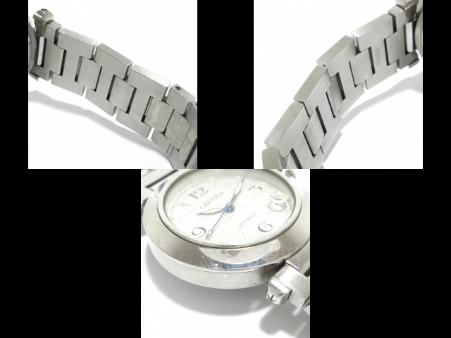 Cartier(カルティエ) 腕時計 パシャC W31023M7 ボーイズ SS シルバー_画像10