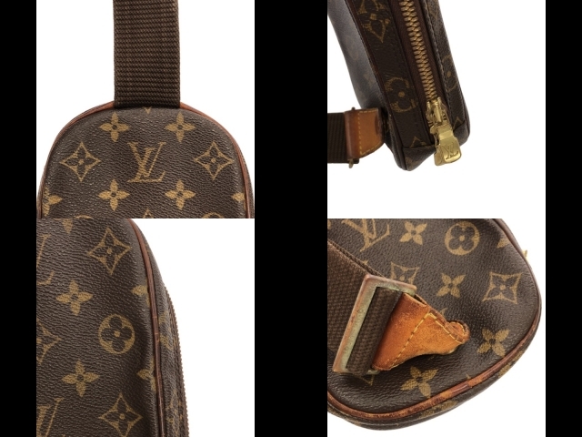 ルイヴィトン LOUIS VUITTON ワンショルダーバッグ/ボディバッグ M51870 ポシェット・ガンジュ モノグラム・キャンバス CA0024 バッグ_画像10