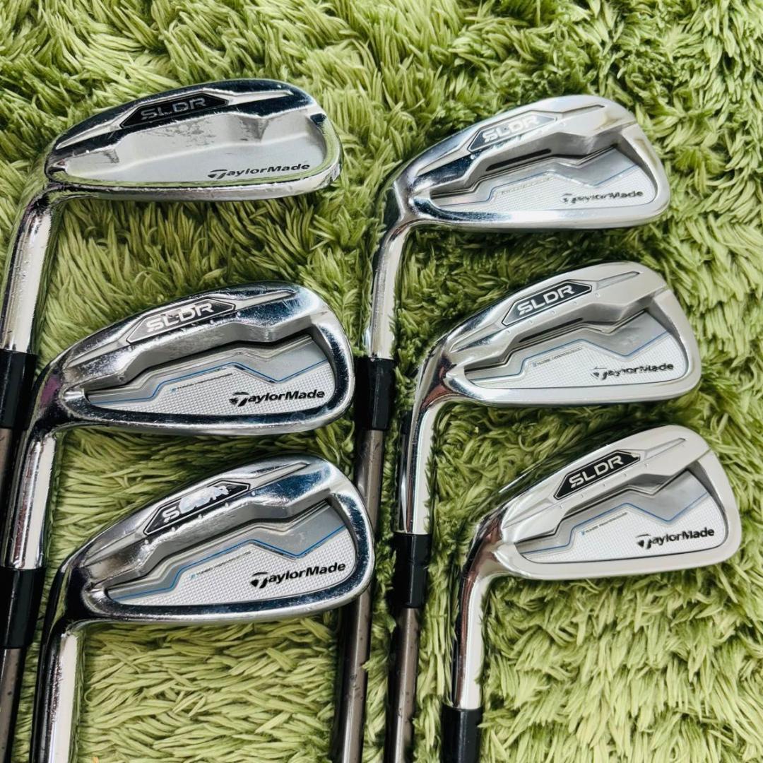 テーラーメイド SLDR レフティ メンズゴルフ アイアン 6本セット 初心者 TaylorMade 左利き 男性_画像2