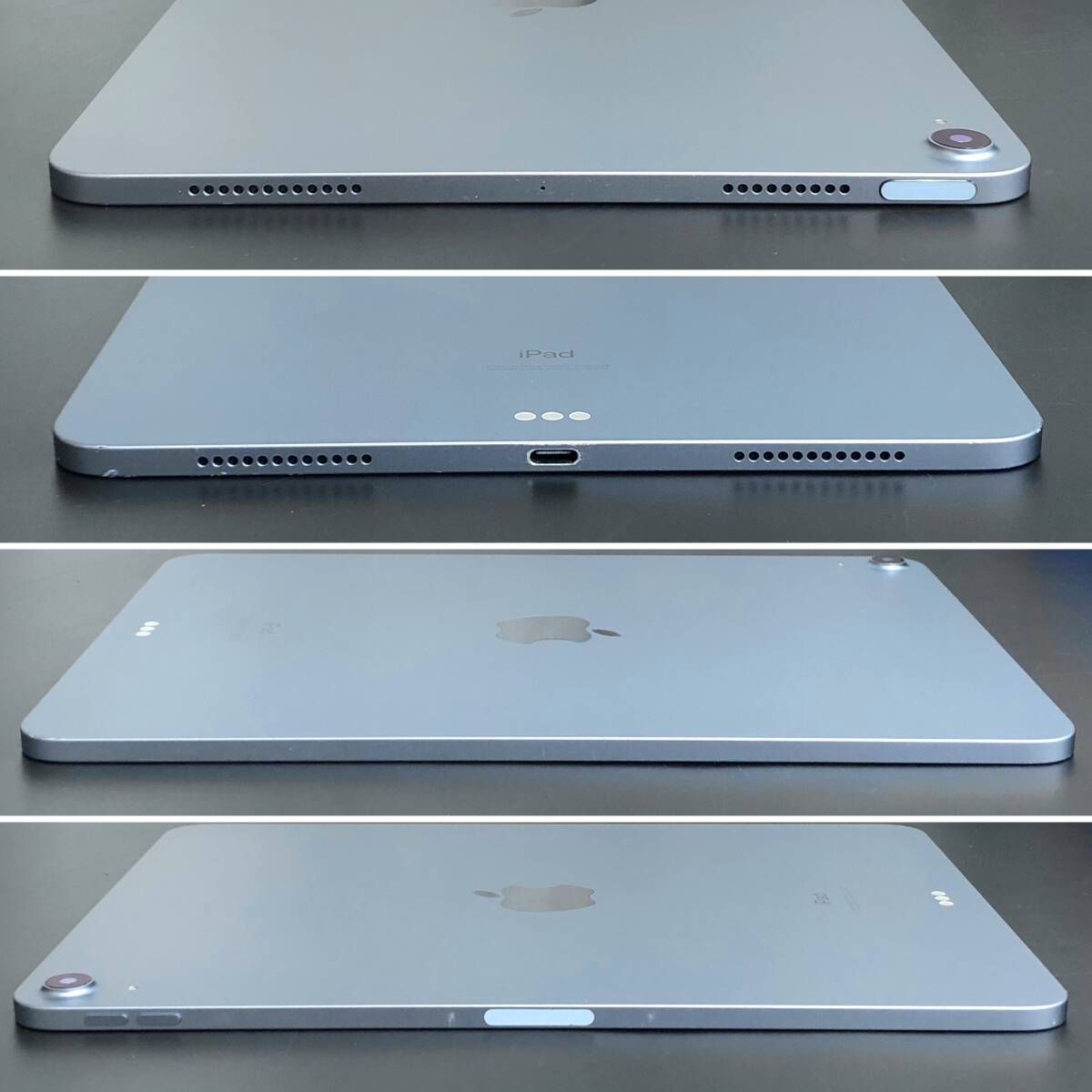 【中古】Apple iPad Air（第4世代/2020） Wi-Fiモデル 64GB スカイブルー MYFQ2J/A_画像4
