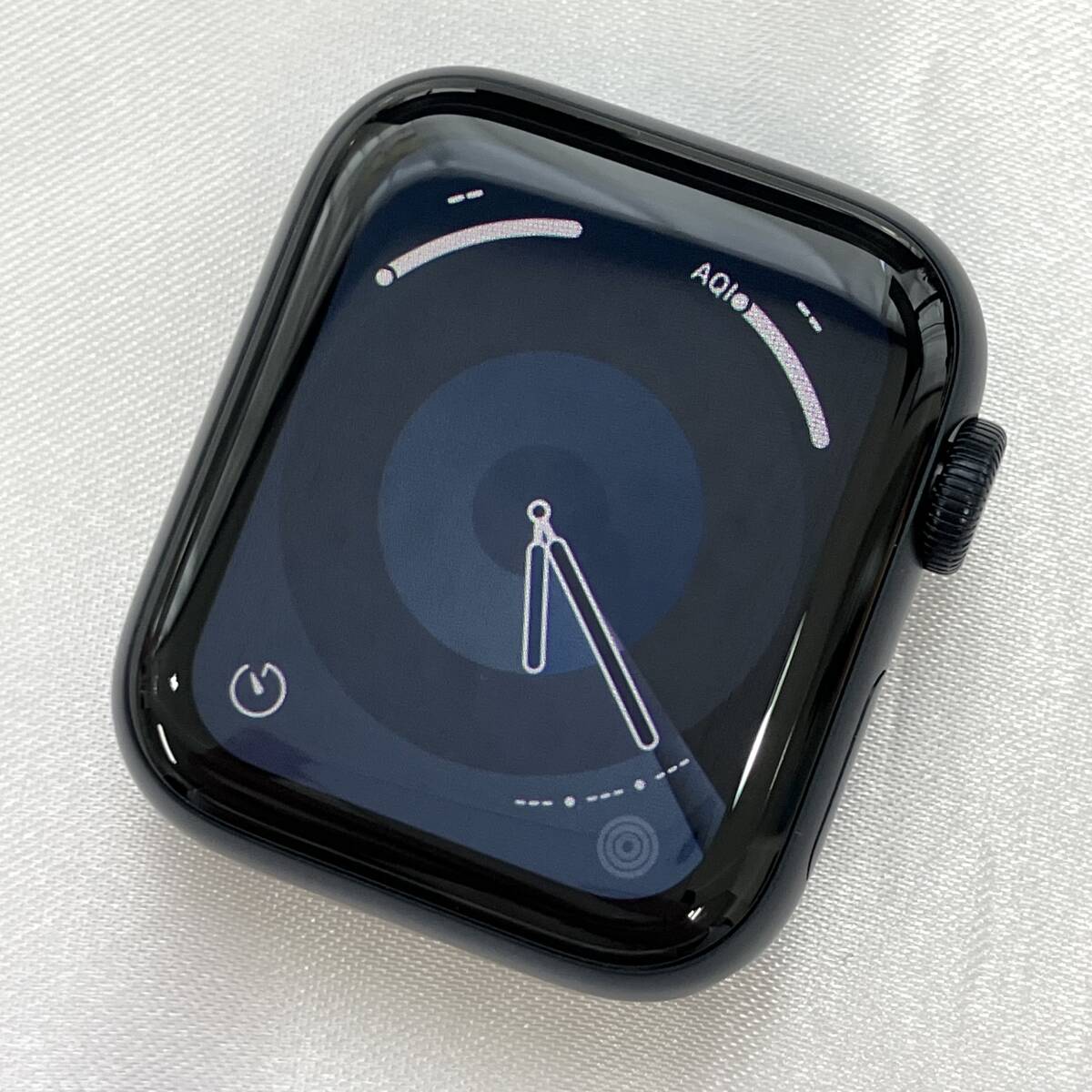 【中古 美品】Apple Watch SE 第2世代 40mm GPSモデル ミッドナイトアルミニウムケース/ミッドナイトスポーツバンド S/M MR9X3J/A SE2の画像2