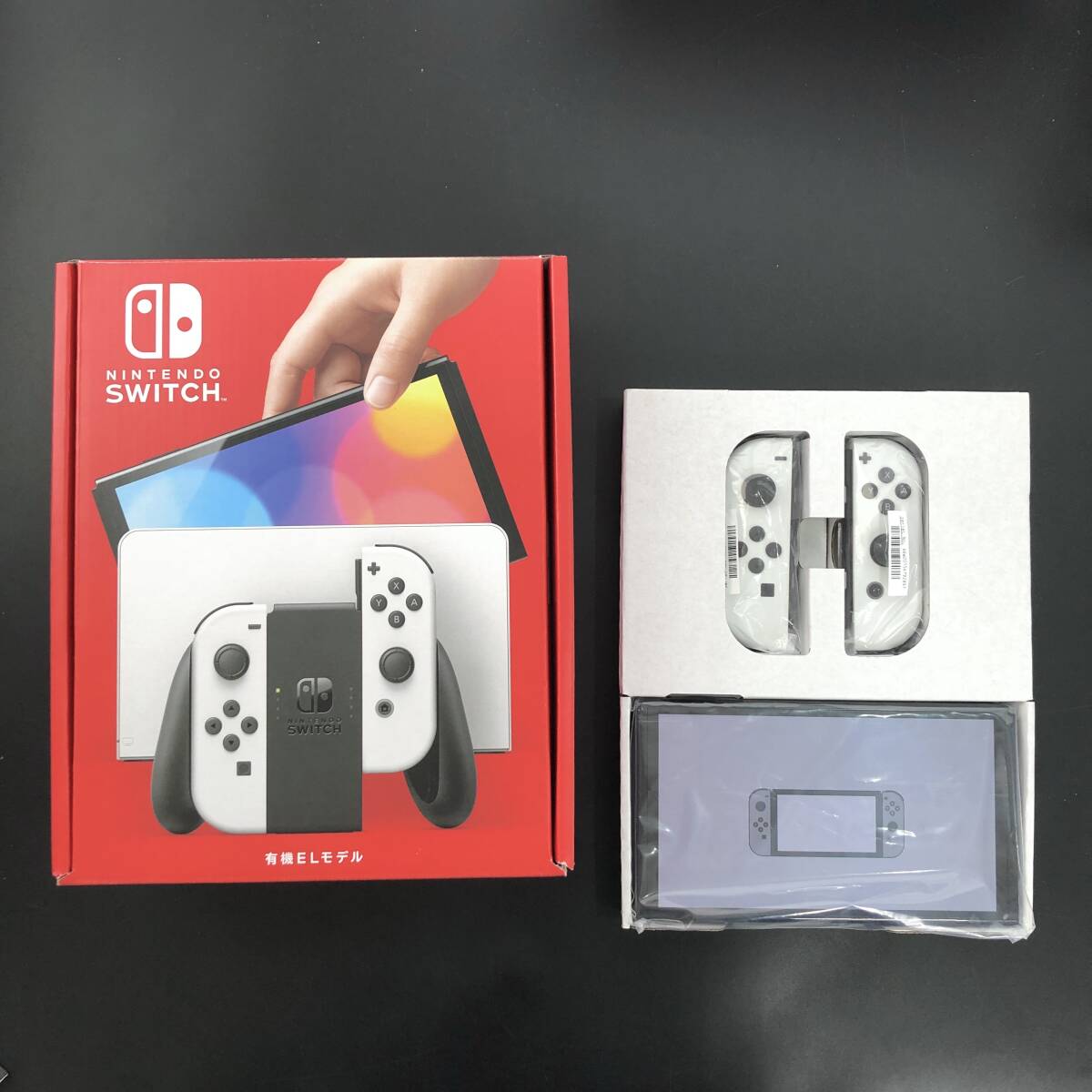 【中古美品】Nintendo Switch 本体 (有機ELモデル) HEG-S-KAAAA ホワイト_画像1