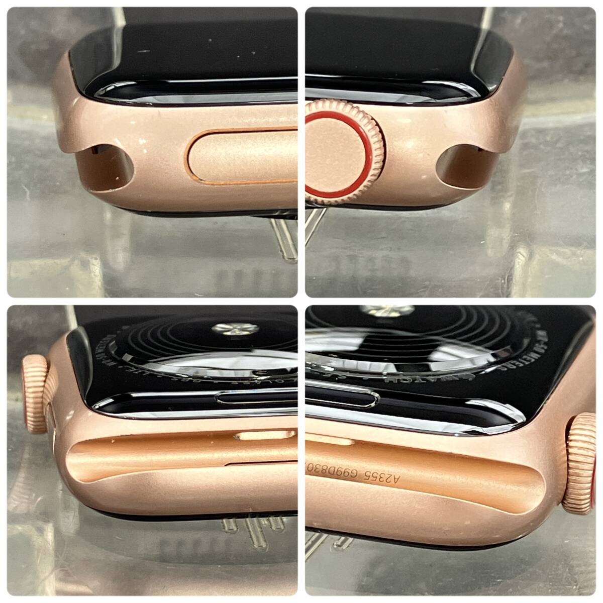 【中古 美品】Apple Watch SE 第1世代 40mm GPS+Cellularモデル ゴールドアルミニウムケース MYF62J/Aの画像7