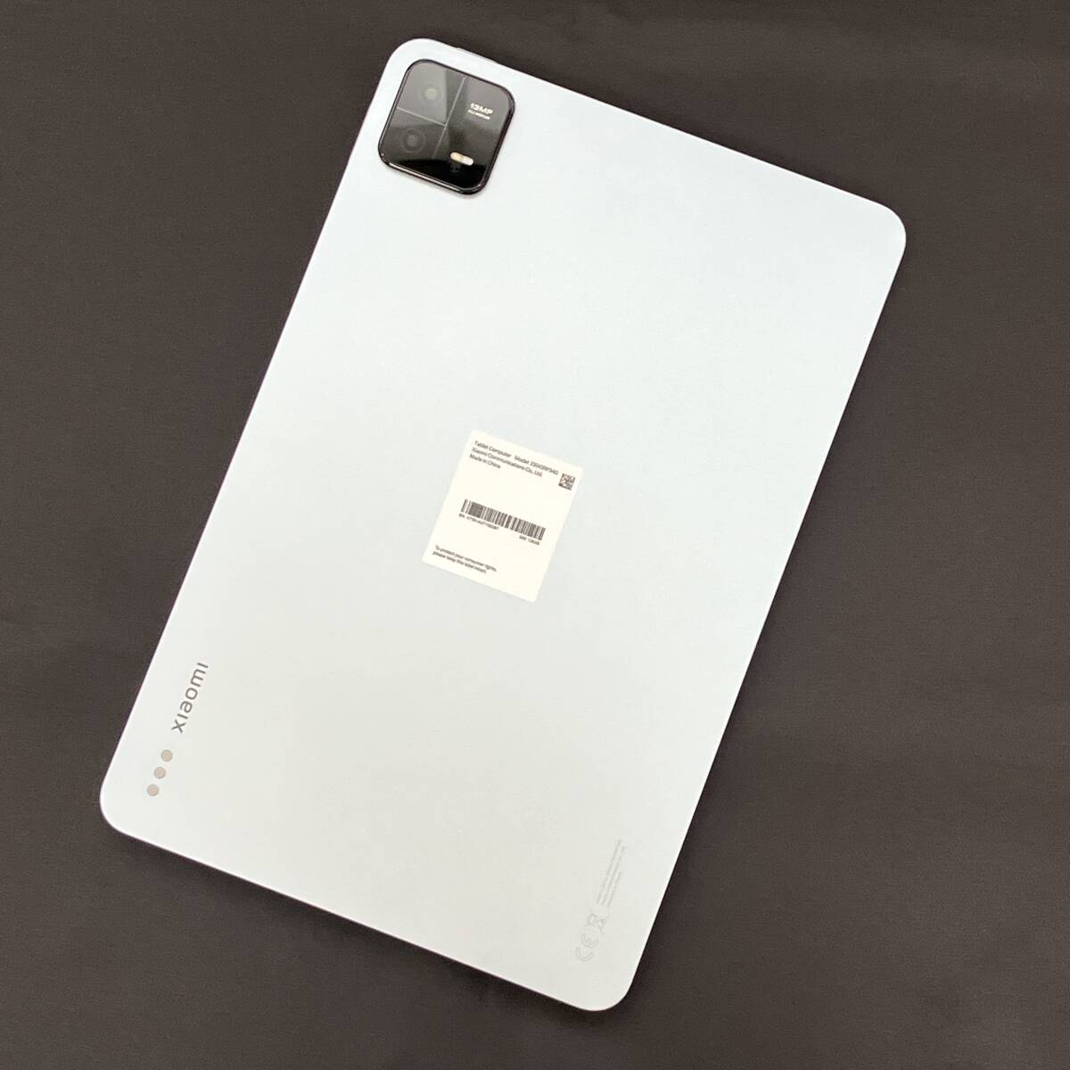 【中古 美品】Xiaomi Pad 6 11インチ Wi-Fiモデル 8GB/128GB ミストブルー 23043RP34G 2023年モデル_画像2