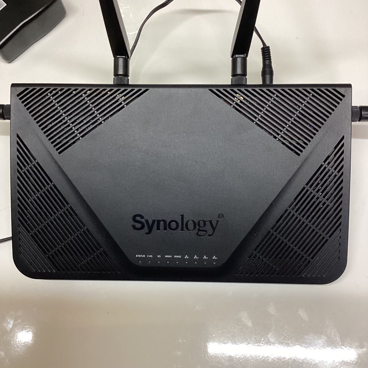 超ハイパワーアンテナ4本　無線LANルーター　親機　Synology RT2600ac